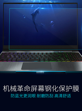 笔记机械革命钛坦Plus深海泰坦X9ti-R极光X1电脑X7Ti旷世15.6寸屏幕保护贴膜Z2游戏本X8Ti蛟龙17.3英寸幽灵S2