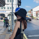 帽子女夏黑色渔夫帽百搭夏季 显脸小水桶帽防晒遮阳帽遮脸素颜盆帽