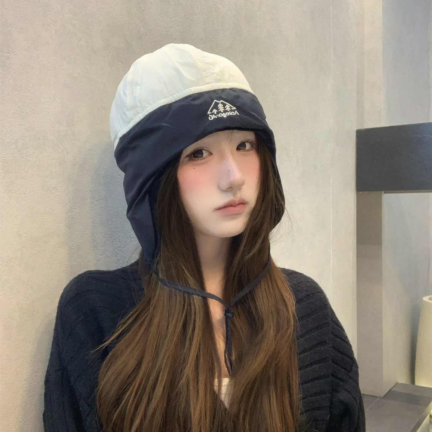 防风帽子男女同款户外骑行骑电动车雷锋帽冬季保暖微防水护耳帽潮