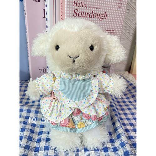 18cm小羊卷毛玩偶娃衣20上新