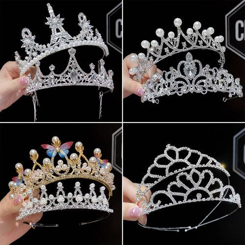 儿童公主皇冠发箍头饰网红生日