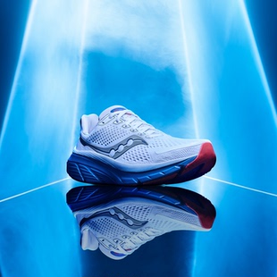 Saucony索康尼GUIDE向導17男女跑步鞋 穩(wěn)定支撐透氣緩震訓練運動鞋