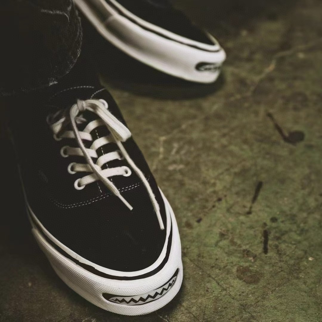 余文乐同款春夏KAMIYA Sneaker开口笑硫化帆布鞋MMY副线休闲男鞋