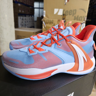 安踏男鞋海沃德GH猛扑2战靴减震耐磨舒适比赛低帮篮球鞋112231606