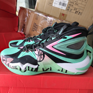 特步鏖战篮球鞋男林书豪耐磨缓震透气碳板实战运动鞋978319120019