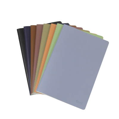 front前通软面PU本a5车线横线本