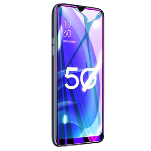 霸业适用oppoa55钢化膜a56手机膜oppoa55s全屏覆盖opooa蓝光oopo高清防指纹0pp0a防摔无白边5g版oppa保护贴膜
