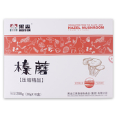 黑森 压缩榛蘑东北特产山货土特产东北蘑菇干货菌类榛蘑无根200g