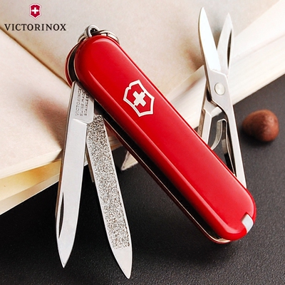 原装正品维氏瑞士军刀58mm迷你典范0.6203瑞士水果刀多功能折叠刀