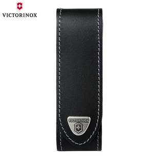 原装正品瑞士军刀配件4.0505.L(黑)皮套130mm户外军刀皮质刀套