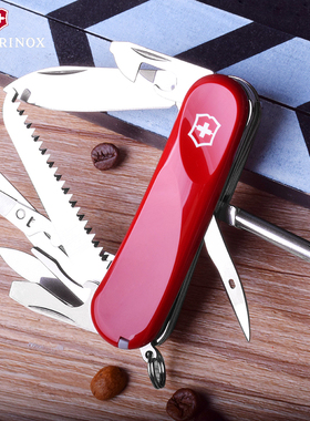 维氏瑞士军刀85MM进生代-174军士刀2.4913.E户外多功能折叠瑞士刀