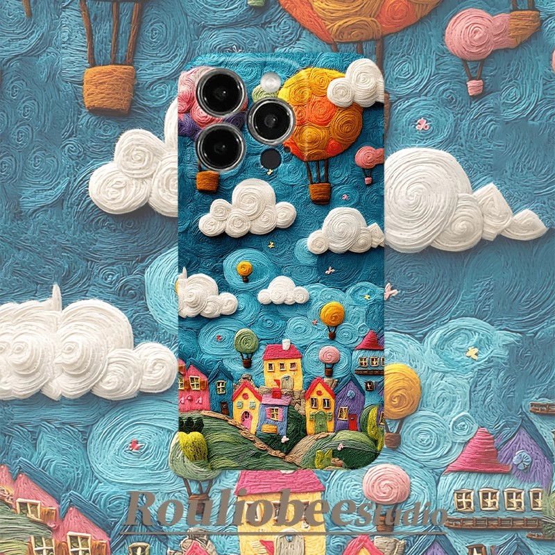 梦幻小屋适用苹果16promax手机壳