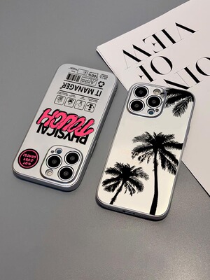 电镀银适用华为p60手机壳荣耀90