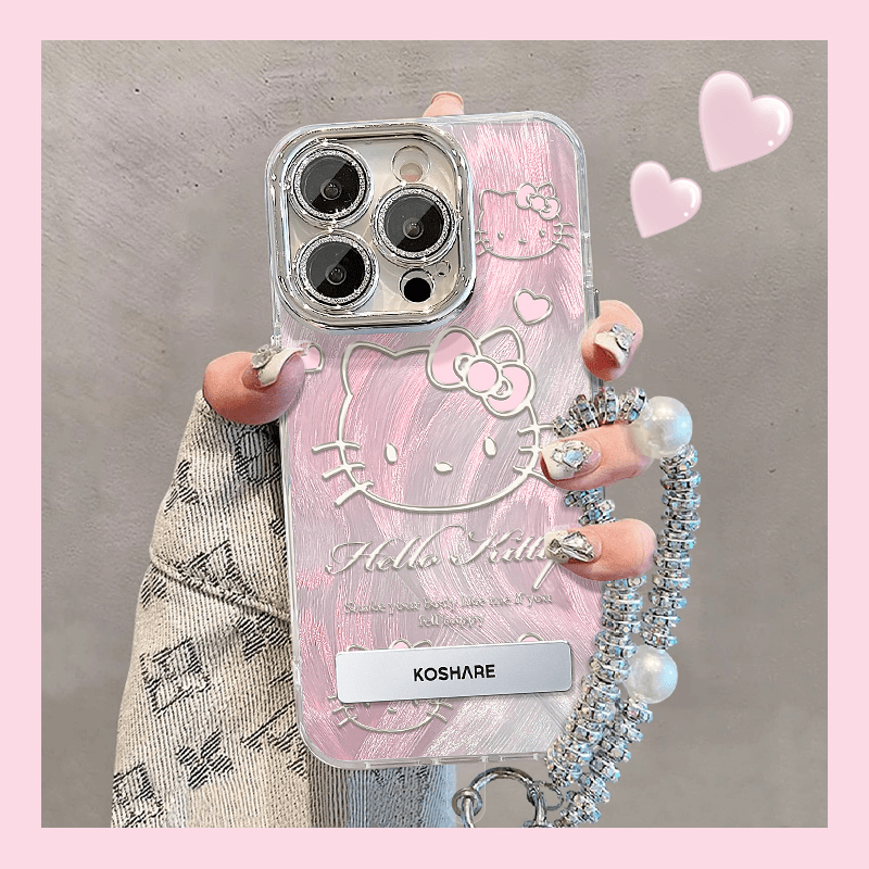 KT猫适用苹果16手机壳iPhone15套13promax全包x/xr软opporeno12华为P70女mate60pro荣耀200小米14新款vivos19