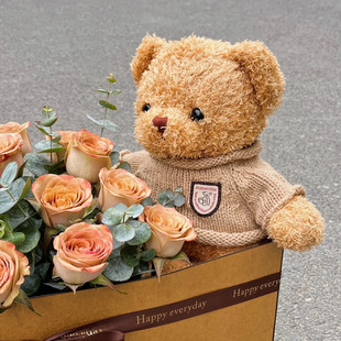 礼盒泰迪熊毛绒玩具熊公仔玩偶布娃娃生日礼物毛绒公仔节情人节