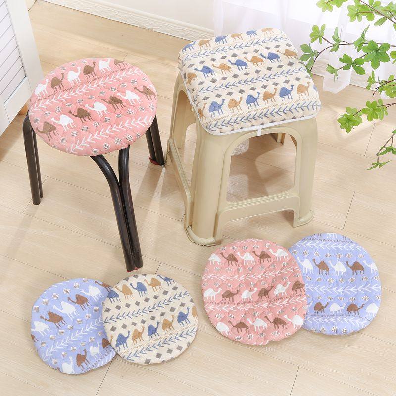圆凳子套罩家用圆凳子椅套双层坐垫加厚可拆洗圆椅垫凳子套垫餐厅,居家布艺,椅垫,淘宝优惠券,粉丝福利购,淘宝优惠卷
