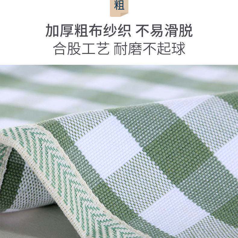 高端好货】夏凉枕巾老粗布加厚一对装不掉色不起球
