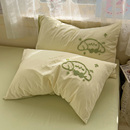 ins博主风水洗棉枕套一对装 毛巾绣枕头套单个枕芯内胆套1 2025新款