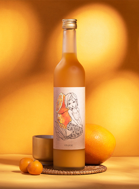 8th ocean八海蜜柑利口酒7度500ml 日本进口女士果酒微醺低度甜酒