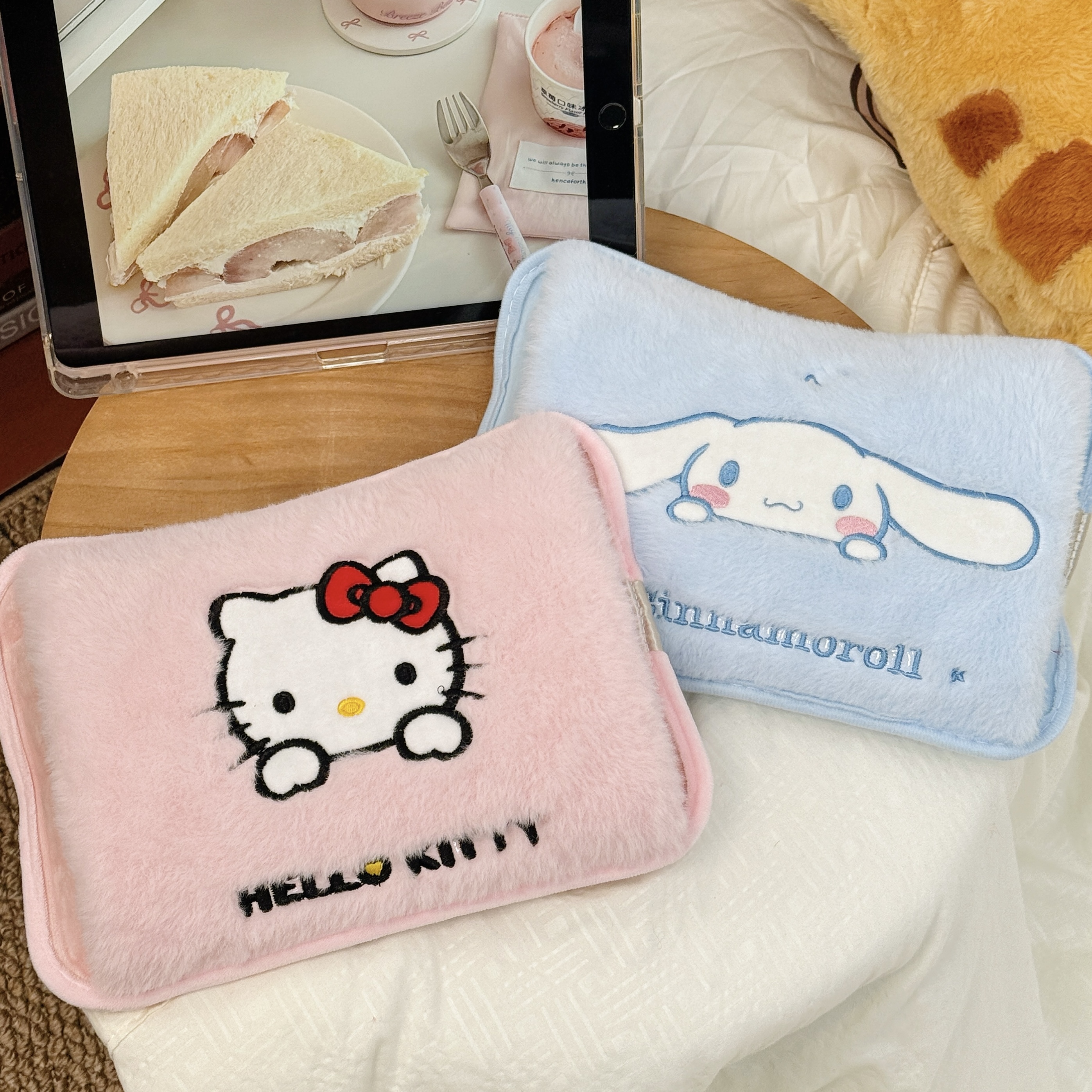 三丽鸥凯蒂猫毛绒热水袋