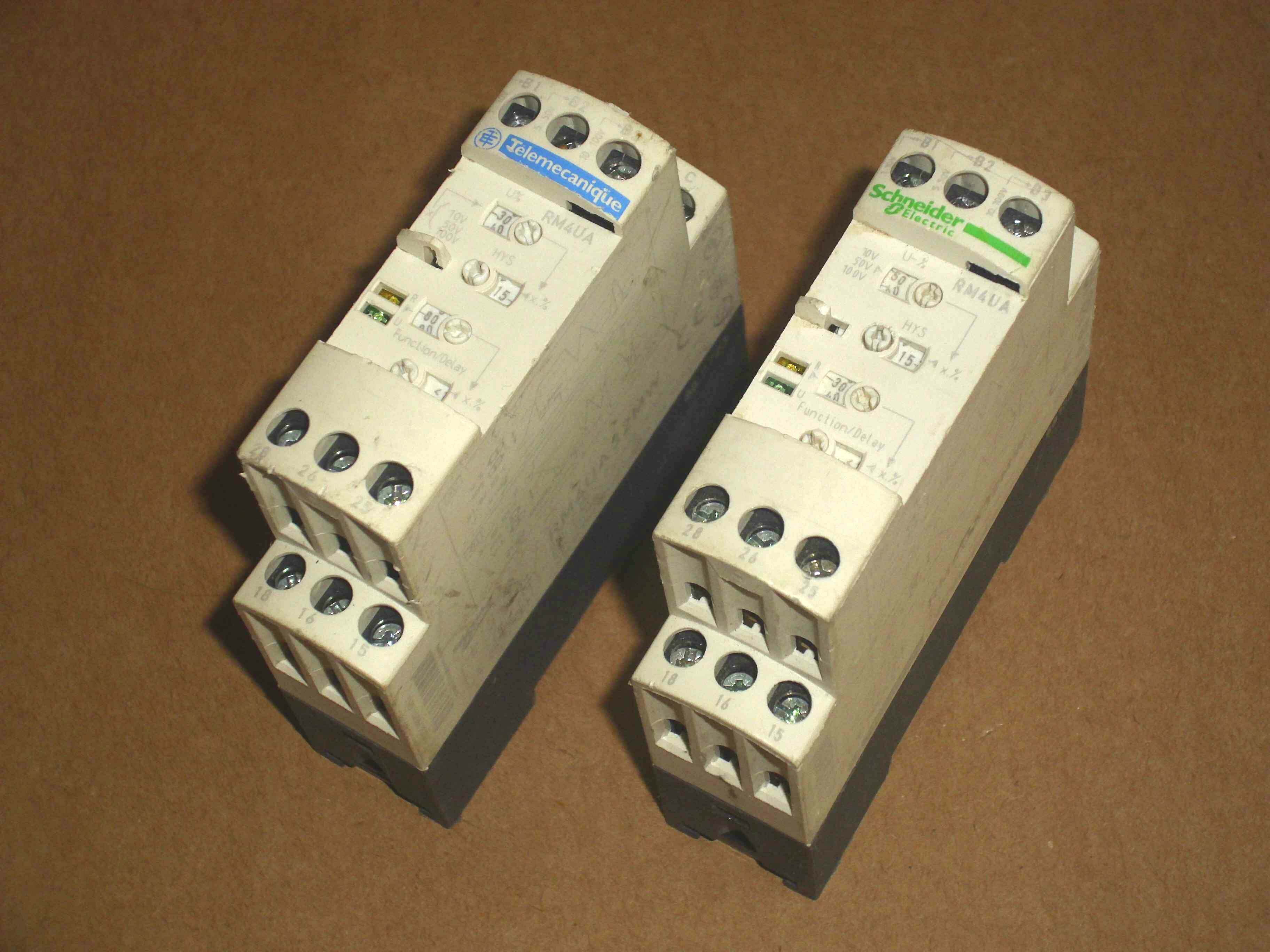 rm4ua32mw 施耐德 电压监测继电器 欠压过压保护