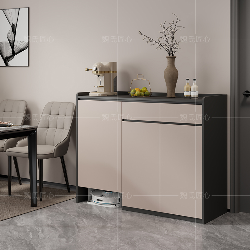 现代风扫地机器人收纳柜