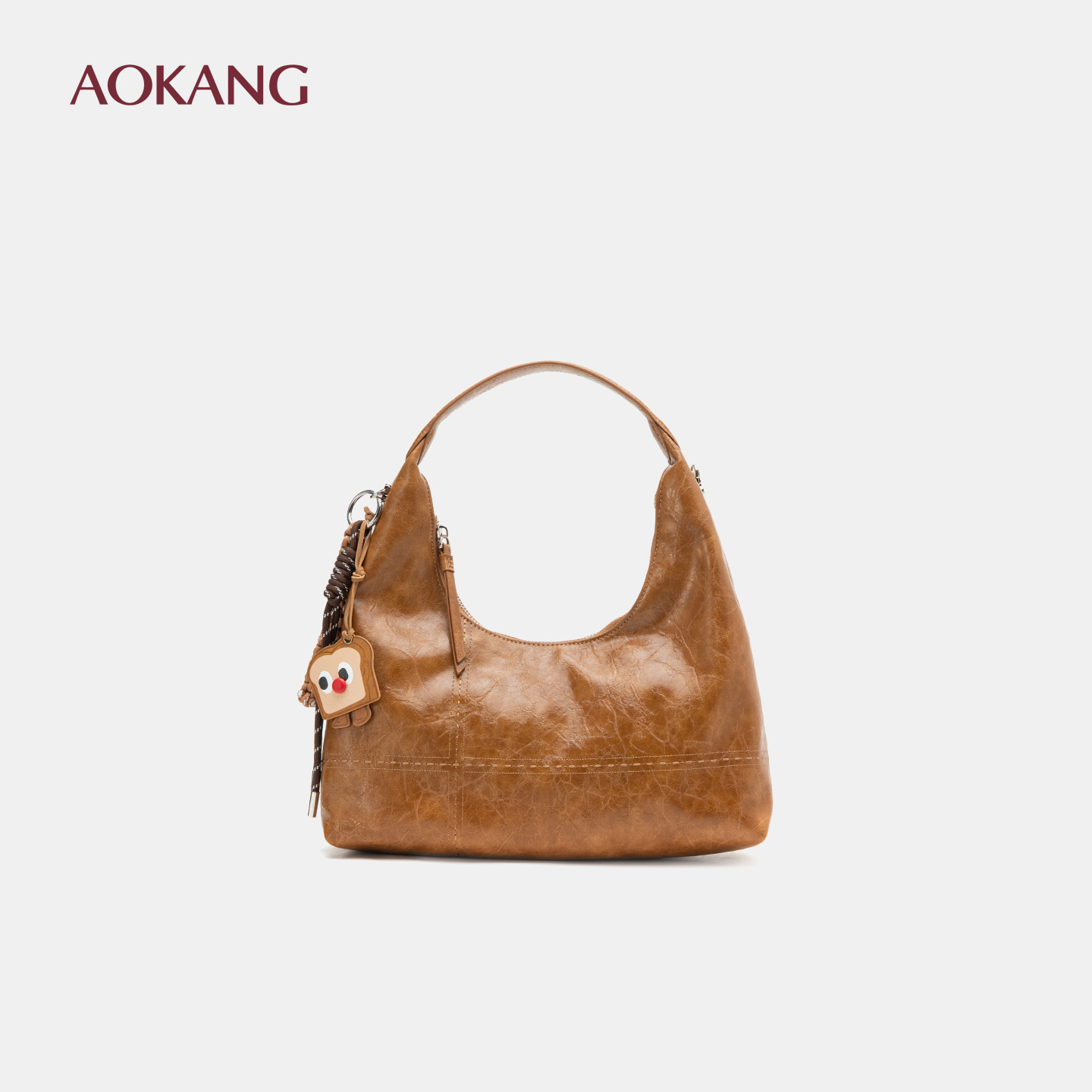 奥康 女包2025新款时尚百搭单肩斜挎包高级感小众设计手提包