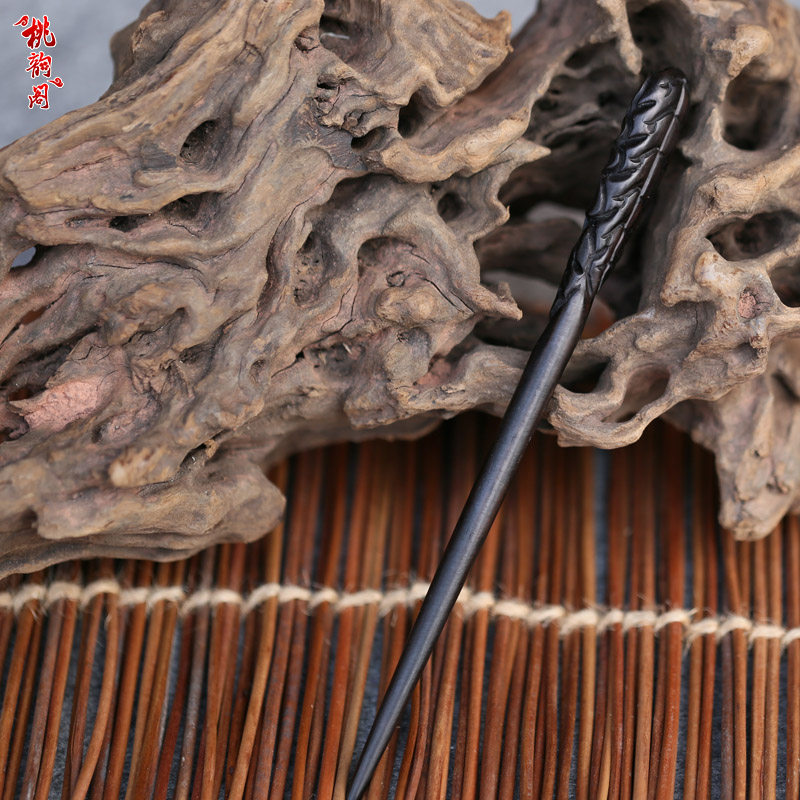 Accessoire coiffure en ébène - Ref 1201754 Image 4