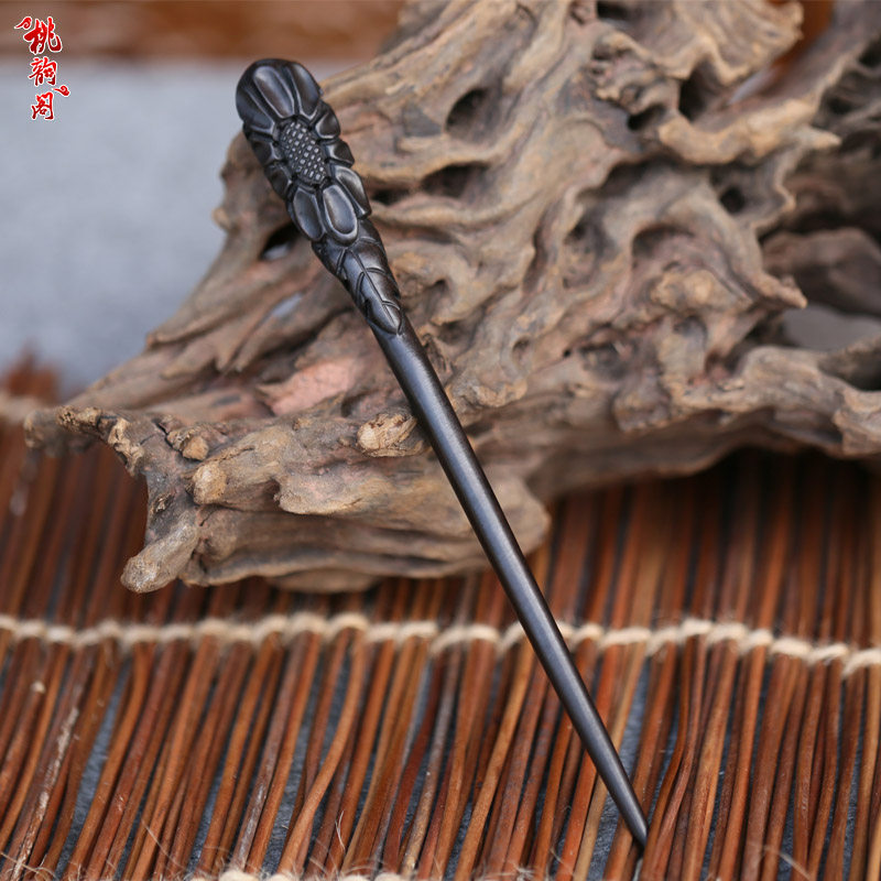 Accessoire coiffure en ébène - Ref 1201754 Image 3