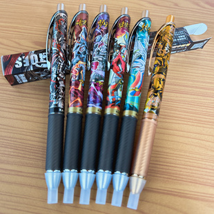 正版卡游奥特曼15弹典藏款赛罗至臻款光耀版盲盒中性笔按动文具