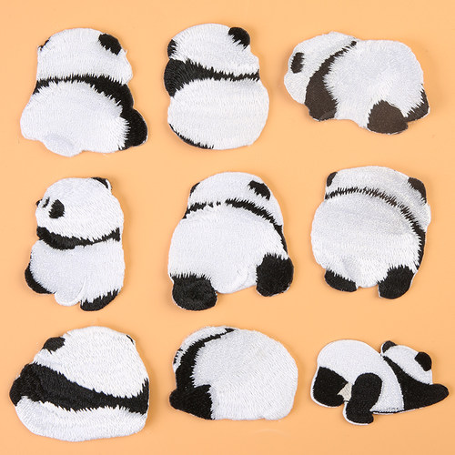 熊猫布贴时尚潮流买就送针线