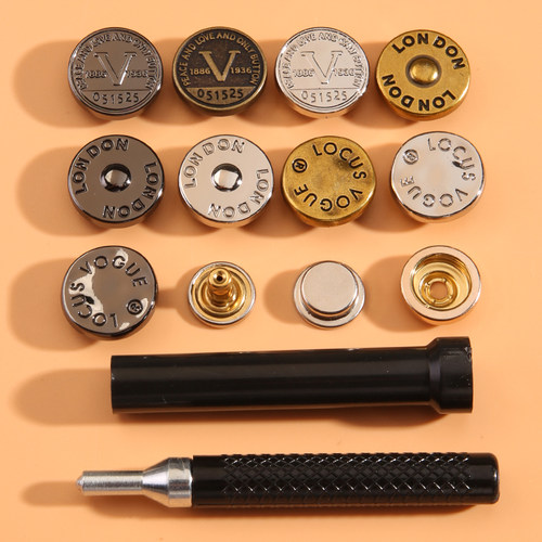 金属四合扣衣服装饰钮扣