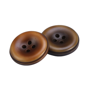 复古树脂衣服钮扣圆形高档百搭风衣毛衣纽扣大衣毛呢外套扣子配件