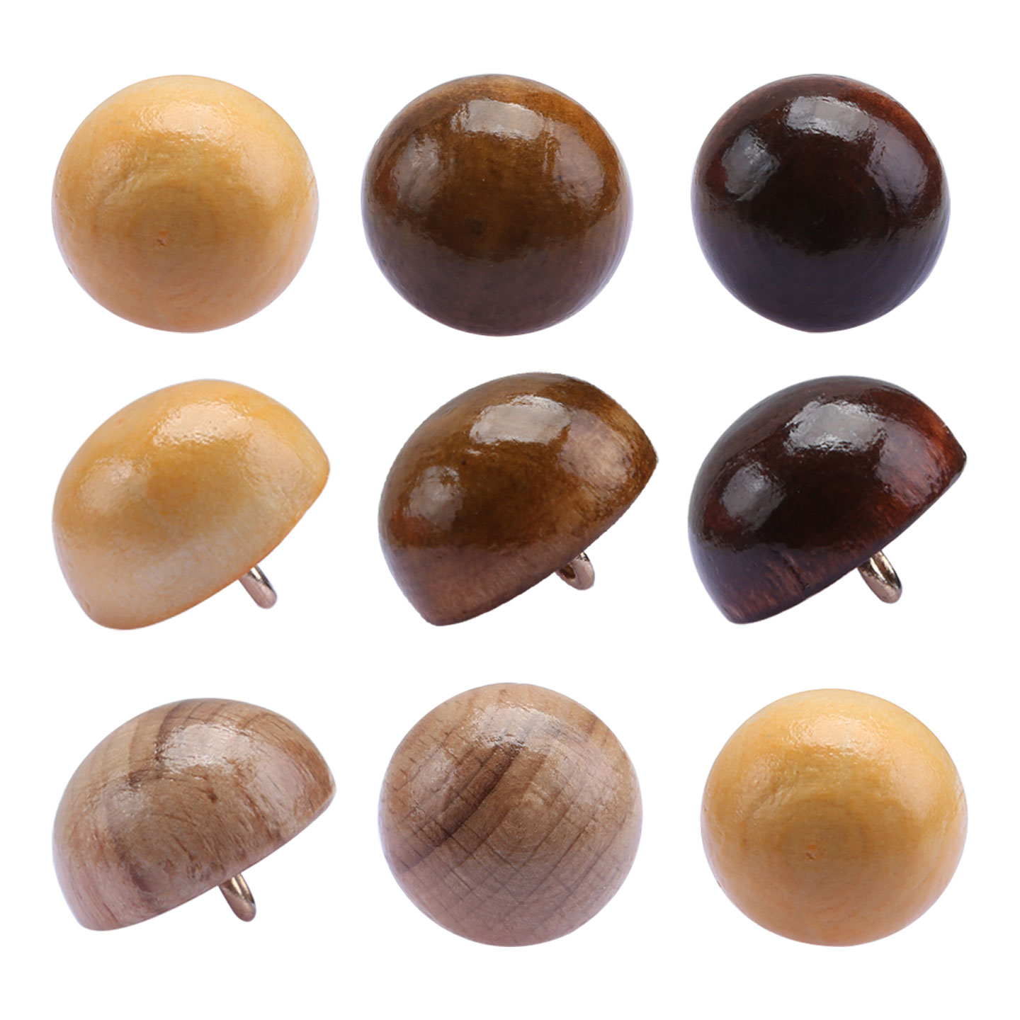 蘑菇木质衣服装饰纽扣异形毛衣风衣开衫衬衣复古钮扣辅料扣子配件