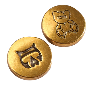 金属小熊四合扣免钉外套扣隐形暗扣羽绒服牛仔衣服按扣摁扣子母扣