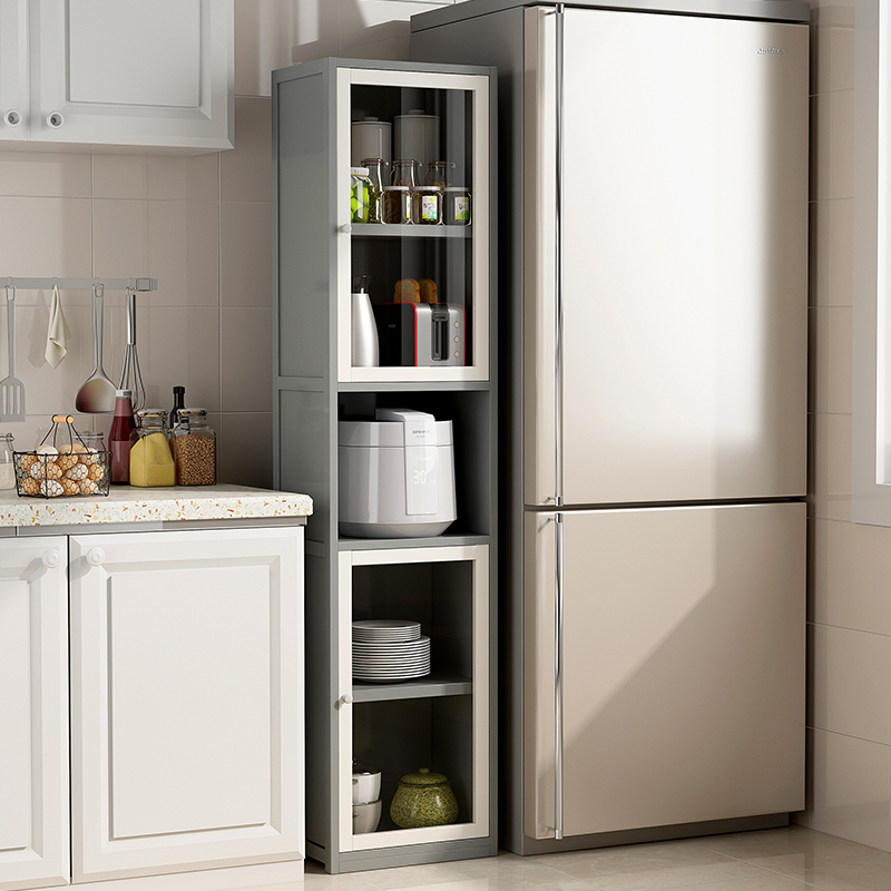 30/40cm窄夹缝收纳柜厨房冰箱置物架卫生间缝隙储物柜子宿舍书架