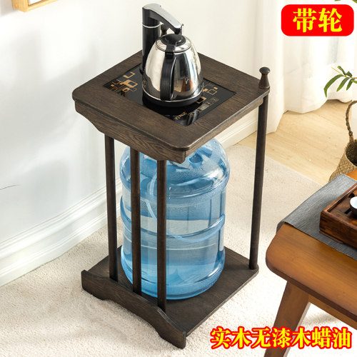 茶桌椅组合家用功夫木一体简约