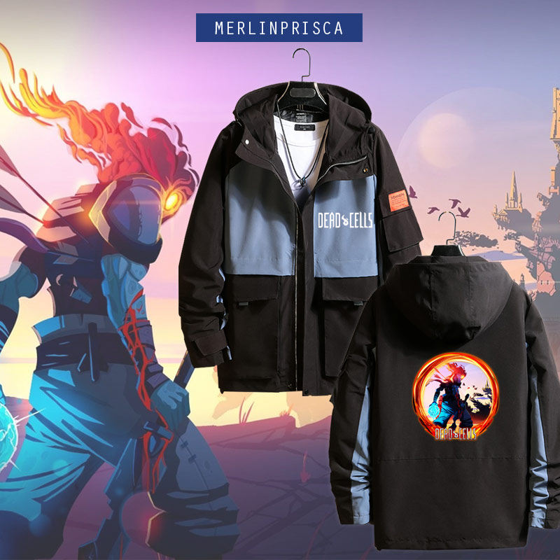 死亡细胞周边游戏deadcells衣服男女休闲青春百搭连帽夹克外套ne