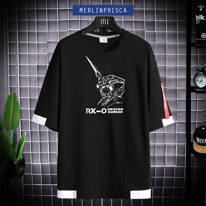 高达短袖男女学生时尚t恤上衣