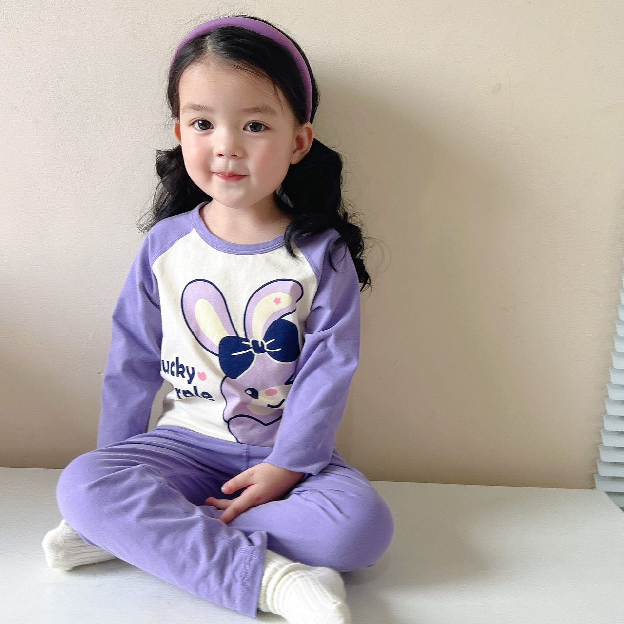 韩版儿童纯棉卡通睡衣女童星黛露内衣套装男童小汽车秋衣秋裤无痕