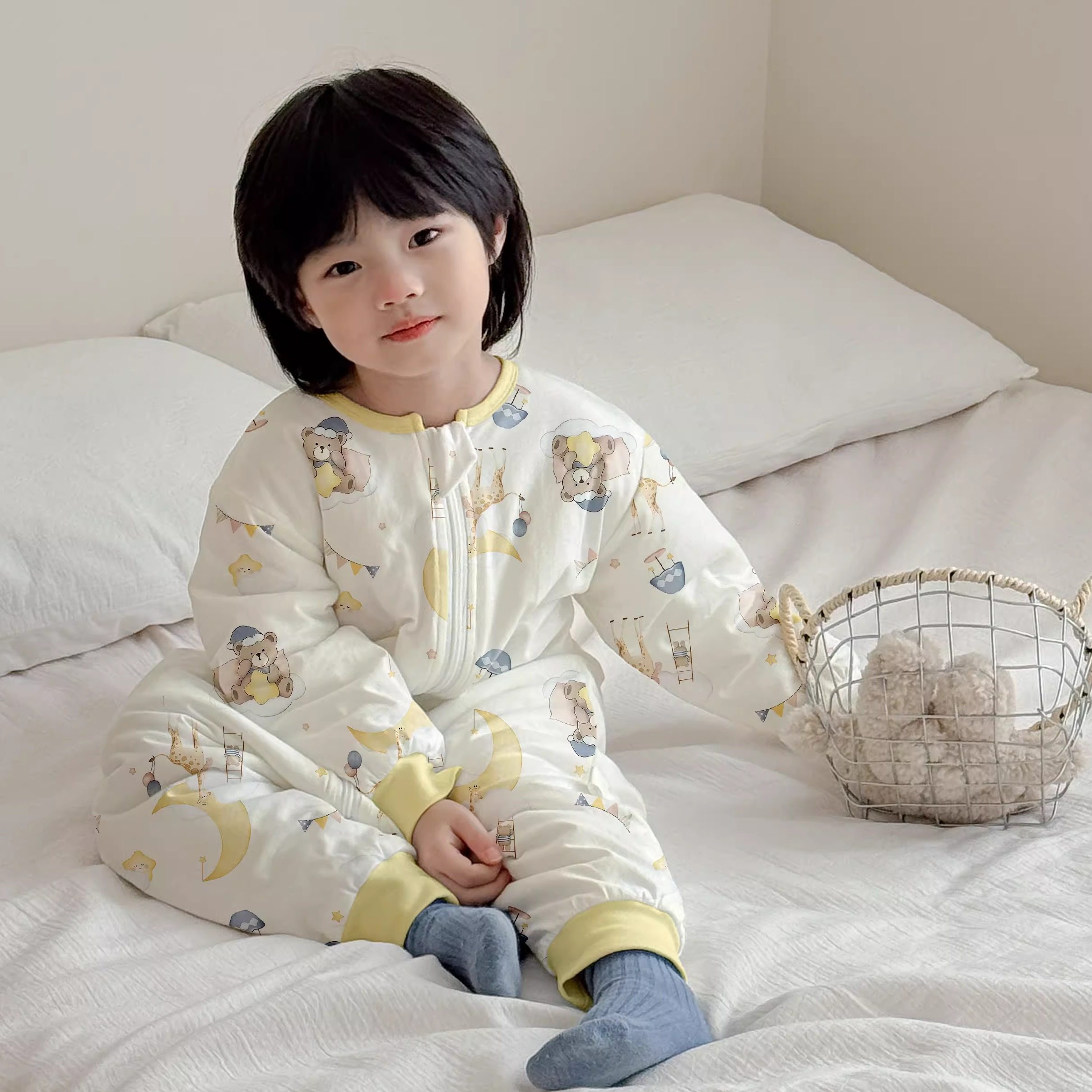 居家外出皆可宝宝纯棉睡袋网红爆款男女童秋冬卡通薄棉无痕防踢被,婴童用品,睡袋/防踢被,淘宝优惠券,粉丝福利购,淘宝优惠卷