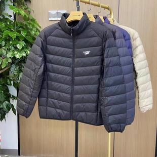 反季卡帝乐鳄鱼轻薄羽绒服男2025秋冬季中青年男士外套防寒上衣潮