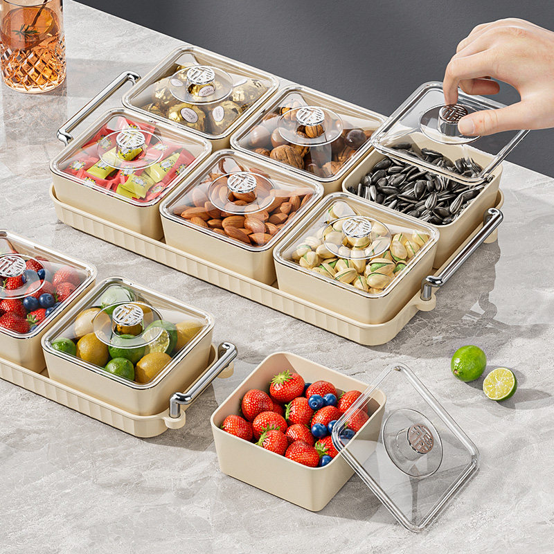 水果盘家用客厅茶几干果盘高档轻奢干果盒2026新款零食糖果收纳盒,餐饮具,果盆/果盘/果篮,淘宝优惠券,粉丝福利购,淘宝优惠卷