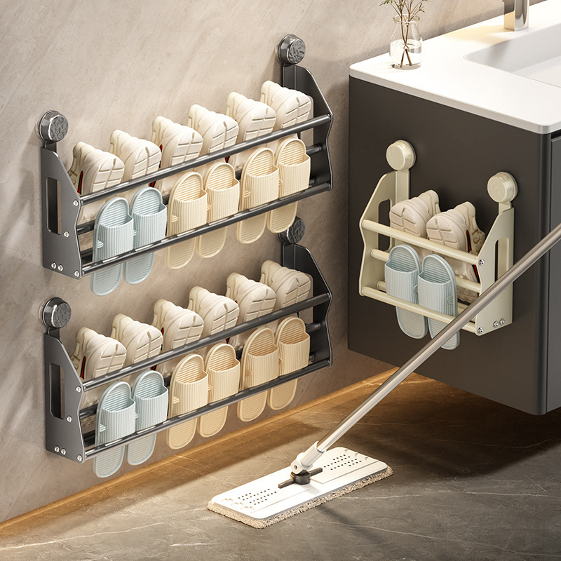 浴室多功能置物架壁挂式门后吸盘