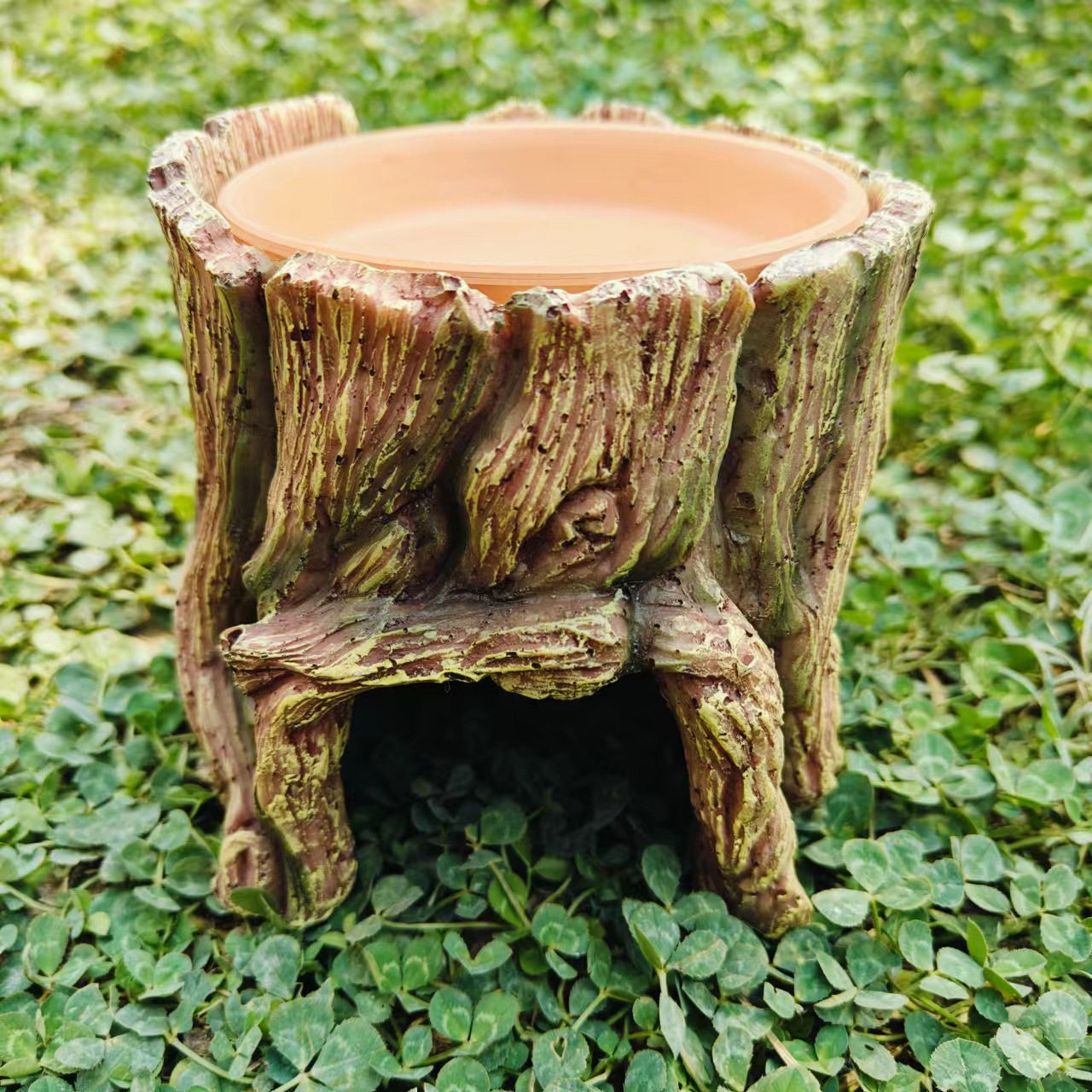 爬宠树脂加湿树洞造景