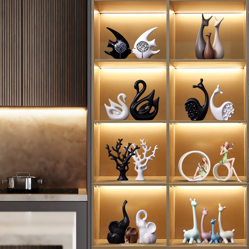 北欧风组合套装装饰品摆件