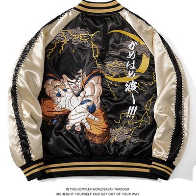 龙珠重工刺绣夹克外套