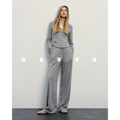 20100 显瘦运动休闲套装 卫衣卫裤 女士两件套2025秋冬Z3 HAVVA修身