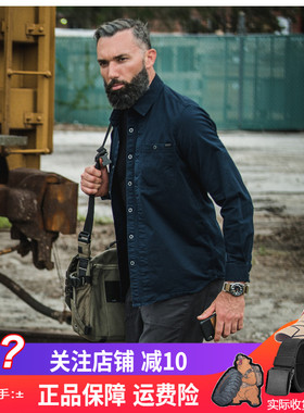 5.11战术衬衫男春夏吸汗透气休闲棉长袖511快开弹力战术上衣72522