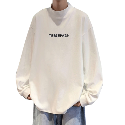 潮流德绒打底衫套头百搭针织衫